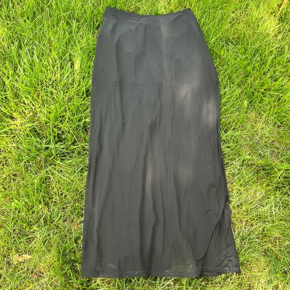 Black Banana Republic Knee Length Skirt